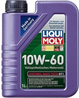 Масло моторное LIQUI MOLY SAE 10W60 Synthoil Race Tech GT1 1 л 1943 синтетическое [8908/1943]