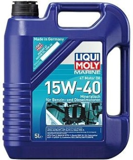 Масло моторное LIQUI MOLY SAE 15W40 Marine 4T Motor Oil 5 л 25016 [25016]