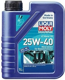 Масло моторное LIQUI MOLY SAE 25W40 Marine 4T Motor Oil 1 л 25026 [25026]