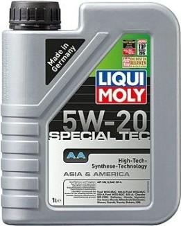 Масло моторное LIQUI MOLY SAE 5W20 Special Tec AA 1 л 7620 синтетическое [20792/7620]