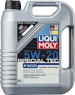 Масло моторное LIQUI MOLY SAE 5W20 Special Tec F ECO 5 л 3841 синтетическое [3841]