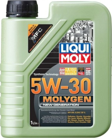 Масло моторное LIQUI MOLY SAE 5W30 Molygen New Generation 1 л 9041/9047 синтетическое [9047/9041]