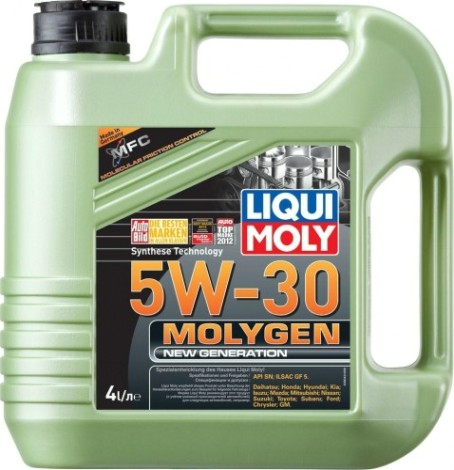 Масло моторное LIQUI MOLY SAE 5W30 Molygen New Generation 4 л 9042/9089 синтетическое [9089/9042]