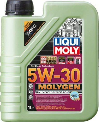 Масло моторное LIQUI MOLY SAE 5W30 Molygen New Generation DPF 1 л 21224 синтетическое [21224]