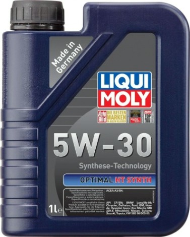 Масло моторное LIQUI MOLY SAE 5W30 Optimal HT Synth 1 л 39000 синтетическое [39000]
