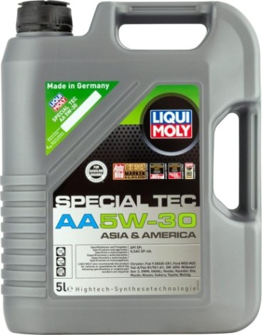 Масло моторное LIQUI MOLY SAE 5W30 Special Tec AA 5 л 7530 синтетическое [7530]