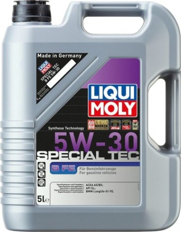 Масло моторное LIQUI MOLY SAE 5W30 Special Tec B FE 5 л 21382 синтетическое [21382]