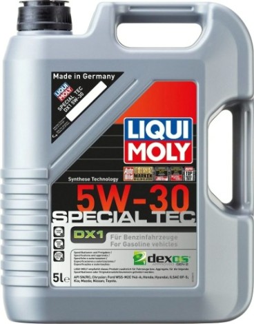 Масло моторное LIQUI MOLY SAE 5W30 Special Tec DX1 5 л 20969 синтетическое [20969]
