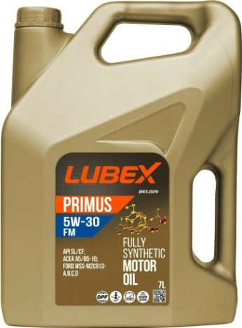 Масло моторное Lubex PRIMUS FM 5W30 7 л. синтетическое [L034-1315-0307]