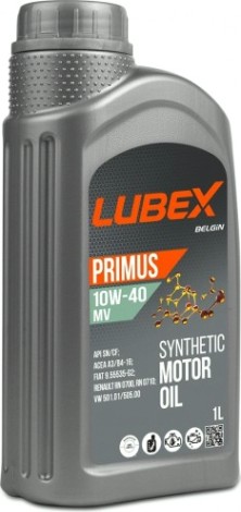 Масло моторное Lubex PRIMUS MV 10W40 1 л. синтетическое [L034-1322-1201]