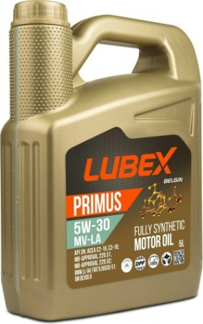 Масло моторное Lubex PRIMUS MV-LA 5W30 5 л. синтетическое [L034-1319-0405]