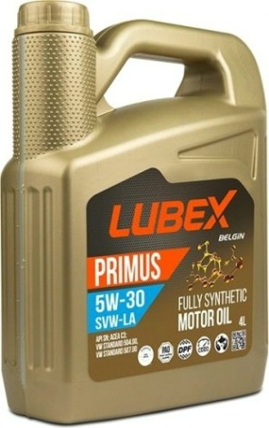 Масло моторное Lubex PRIMUS SVW-LA 5W30 4 л. синтетическое [L034-1334-0404]