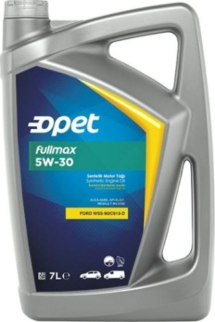 Масло моторное OPET Fullmax 5W30 7 л синтетическое [601214882]