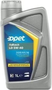 Масло моторное OPET Fulltech LD 5W40 1 л синтетическое [601439155]