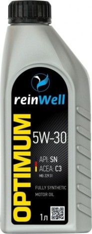 Масло моторное REINWELL 5W30 C3 1 л синтетическое [4945]