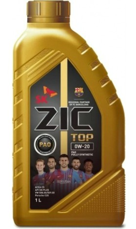 Масло моторное ZIC TOP 0W20 1 л [132679]