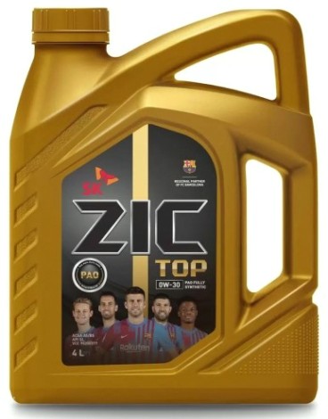 Масло моторное ZIC TOP 0W30 4 л [162680]