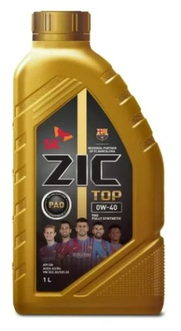 Масло моторное ZIC TOP 0W40 1 л [132611]