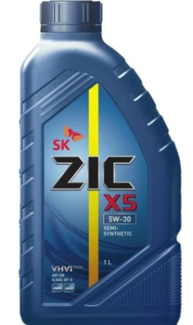 Масло моторное ZIC X5 5W30 1 л [132621]