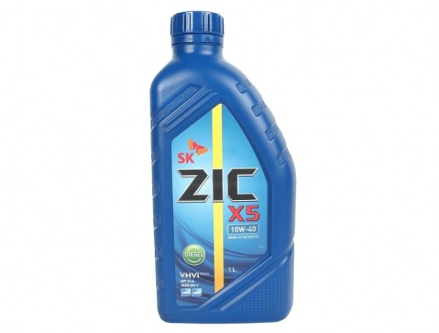 Масло моторное ZIC X5 DIESEL 10W40 1 л [132660]