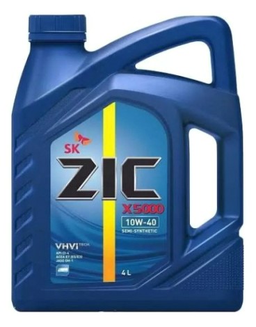 Масло моторное ZIC X5000 10W40 4 л [162658]