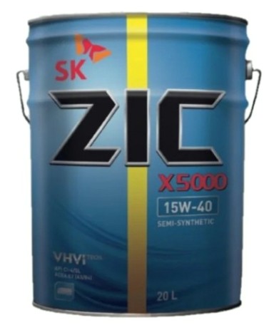 Масло моторное ZIC X5000 15W40 20 л [192604]