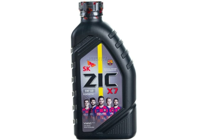 Масло моторное ZIC X7 5W40 1 л [132662]