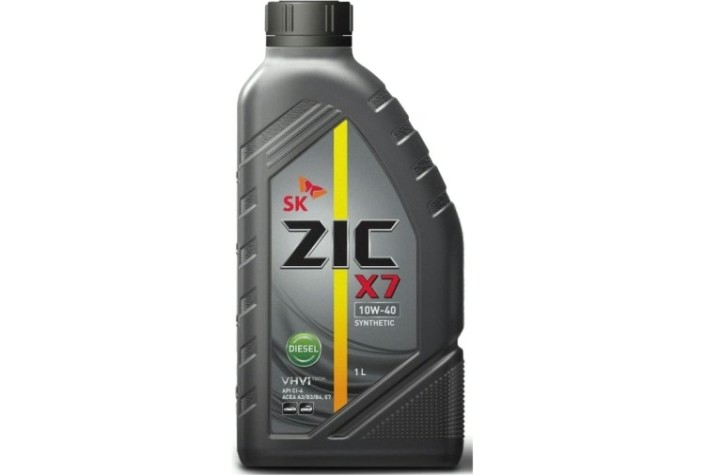 Масло моторное ZIC X7 DIESEL 10W40 1 л [132607]