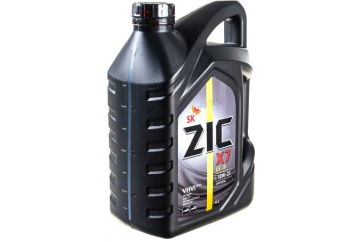 Масло моторное ZIC X7 LS 10W30 4 л [162649]