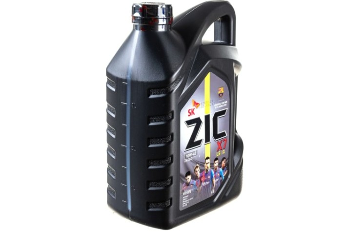 Масло моторное ZIC X7 LS 10W40 4 л [162620]