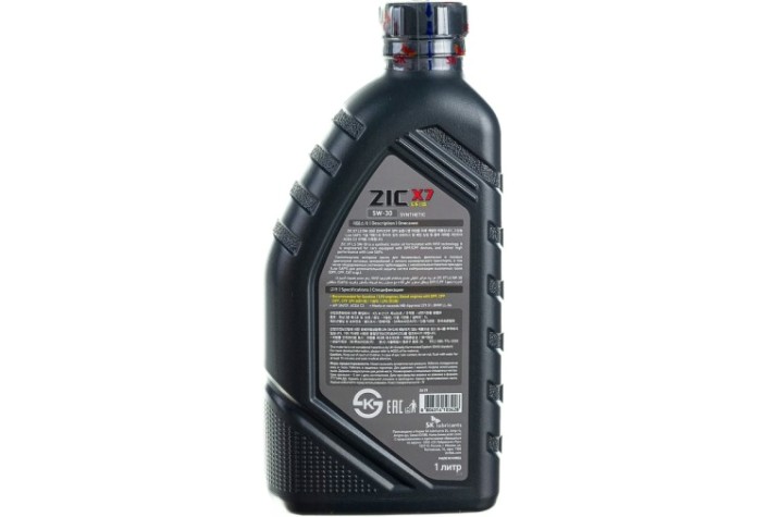 Масло моторное ZIC X7 LS 5W30 1 л [132619]