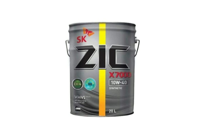 Масло моторное ZIC X7000 10W40 CK-4 20 л [192677]