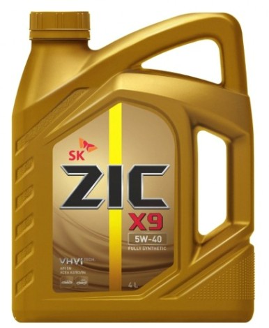 Масло моторное ZIC X9 5W40 4 л [162613]