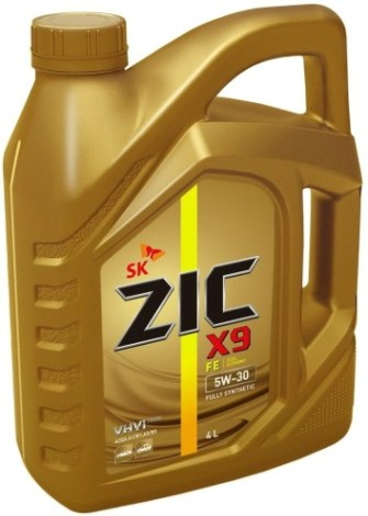 Масло моторное ZIC X9 FE 5W30 4 л [162615]