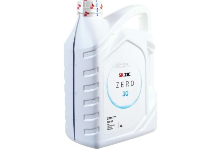 Масло моторное ZIC ZERO 30 0W30 4 л [162676]