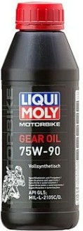 Масло трансмиссионное для мотоциклов LIQUI MOLY 75W 90 Motorbike Gear Oil 0,5 л 7589 синтетическое [1516/7589]