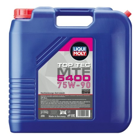 Масло трансмиссионное LIQUI MOLY 75W 90 Top Tec MTF 5400 20 л 21792 [21792]