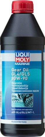 Масло трансмиссионное LIQUI MOLY 80W 90 Marine Gear Oil 1 л для водной техники 25069 [25069]