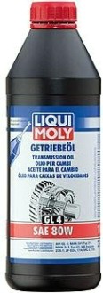 Масло трансмиссионное LIQUI MOLY 80W Getriebeoil GL-4 1 л 1952 [1020/1952]