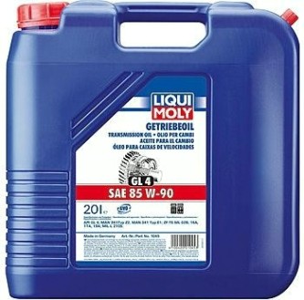 Масло трансмиссионное LIQUI MOLY 85W 90 Getriebeoil GL-4 20 л 1045 [1045]