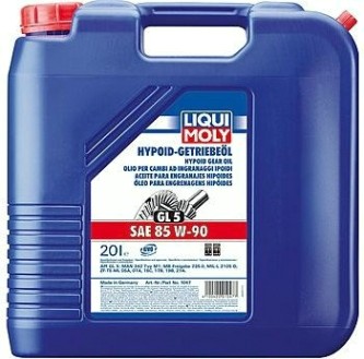 Масло трансмиссионное LIQUI MOLY 85W 90 Hypoid-Getriebeoil GL-5 20 л 1047 [1047]