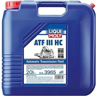 Масло трансмиссионное LIQUI MOLY ATF III HC для АКПП 20 л 3965 [3965]