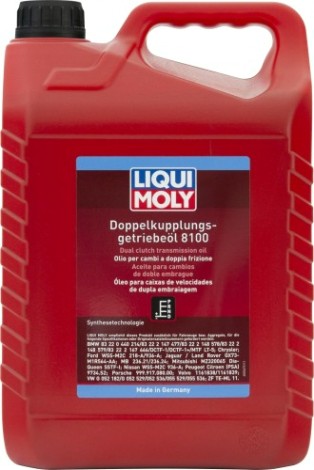 Масло трансмиссионное LIQUI MOLY Doppelkupplungsgetriebe-Oil 8100 для DSG 5 л 20626 [20626]