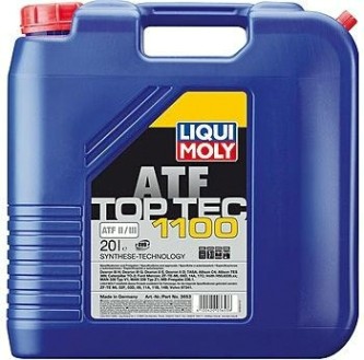 Масло трансмиссионное LIQUI MOLY Top Tec ATF 1100 для АКПП 20 л 3653 [3653]