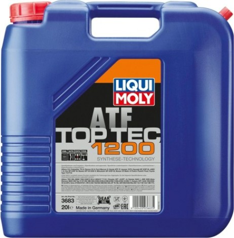 Масло трансмиссионное LIQUI MOLY Top Tec ATF 1200 для АКПП 20 л 3683 [3683]