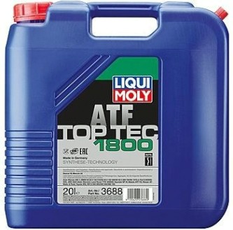 Масло трансмиссионное LIQUI MOLY Top Tec ATF 1800 для АКПП 20 л 3688 [3688]