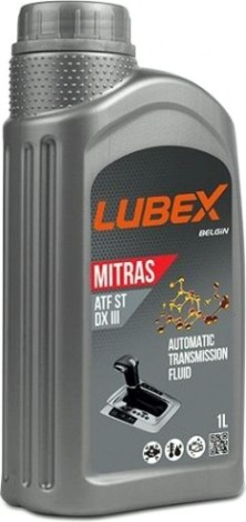 Масло трансмиссионное Lubex MITRAS ATF ST DX III для АКПП 1 л. синтетическое [L020-0876-1201]