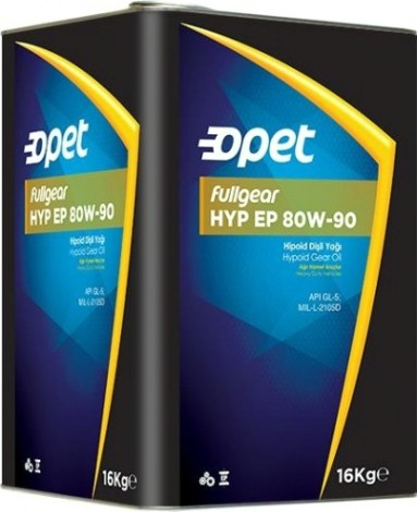 Масло трансмиссионное OPET Fullgear HYP EP 80W90 16 кг минеральное [601216251]