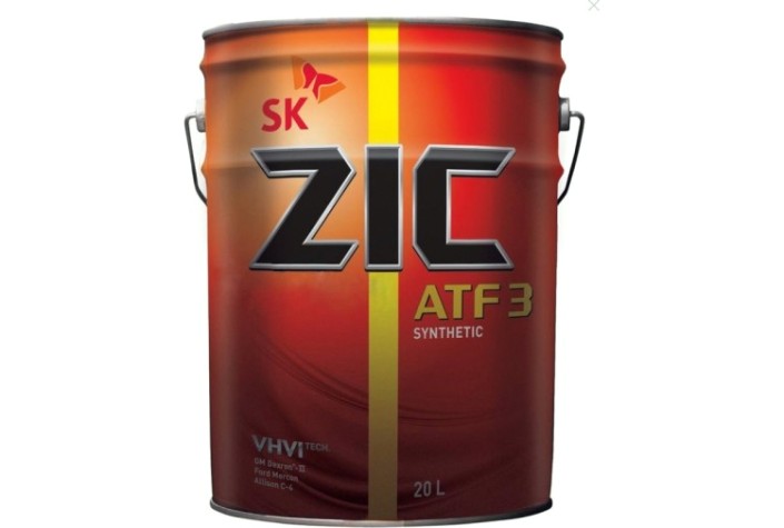Масло трансмиссионное ZIC ATF 3 20 л [192632]