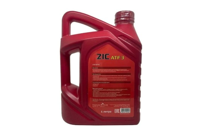 Масло трансмиссионное ZIC ATF 3 4 л [162632]